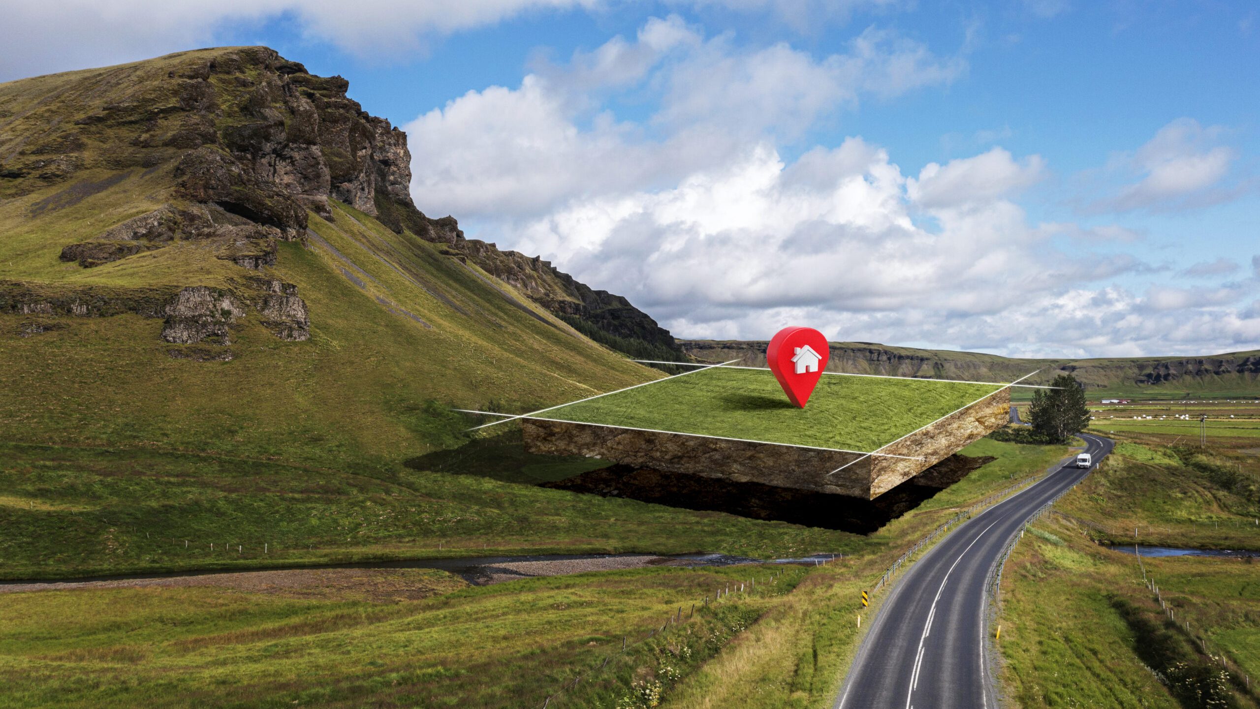 delimitation-land-plots-concept